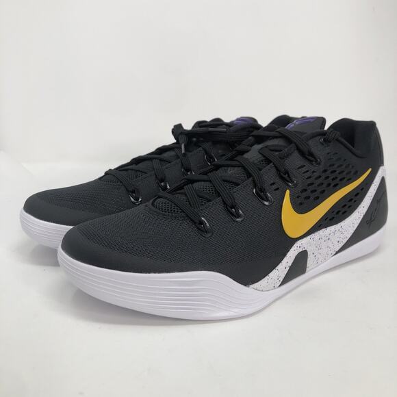 Nike Mens Kobe 9 Low EM Protro IH1401-002 TB Lakers Away - Size 8 - Picture 7 of 15